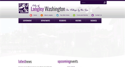 Desktop Screenshot of langleywa.org