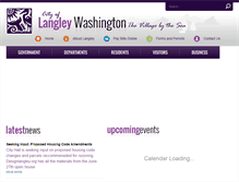 Tablet Screenshot of langleywa.org